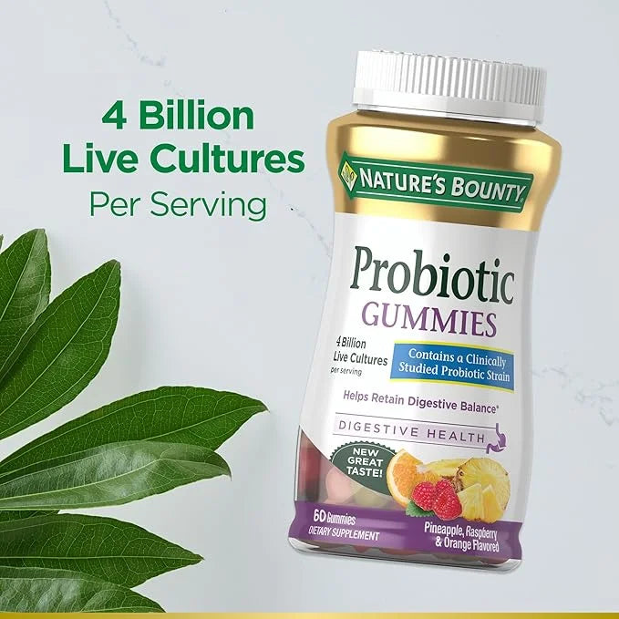 Nature's Bounty Probiotic Gummies, Immune Health 60 Ct
