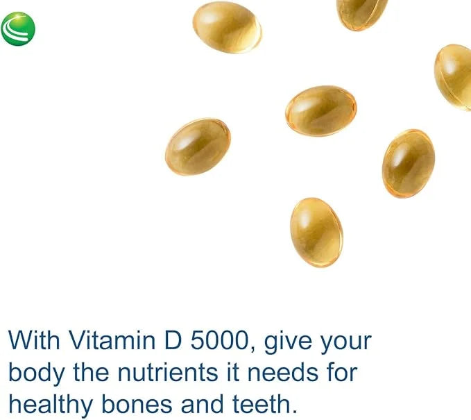 Nutra BioGenesis - Vitamin D 5000 D3 5000 5000 IU 90 Softgels