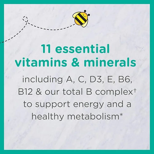 Zarbee's Toddler Vitamins, Complete Multivitamin D3 & 2-3 Years, 110 Count