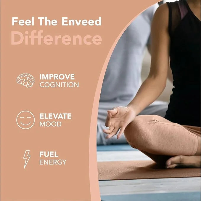 Enveed Superfoods ADAPTOGENS 100% Natural Ingredients—30 Servings