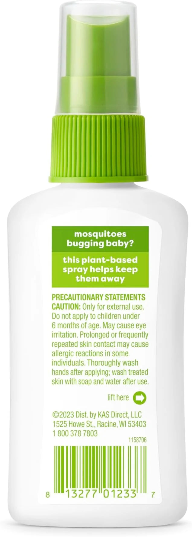 Babyganics Insect Spray, 2oz, 1 pack,