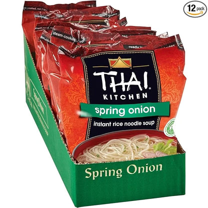 Thai Kitchen Gluten Free Spring Onion Instant Rice Noodle Soup, 1.6 oz (Pack of 12) - Product Image