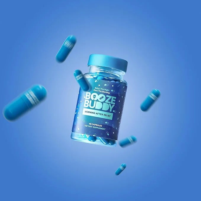 Enjoy The Night, Own The Morning After Drinking – Wellness Vitamins, Electrolytes, Antioxidants for Liver Support and Hydr...