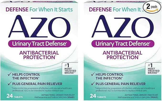 AZO Urinary Tract Defense Antibacterial Protection, 1 Most 24 Count 2)