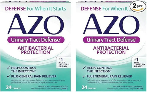 AZO Urinary Tract Defense Antibacterial Protection, 1 Most 24 Count 2)