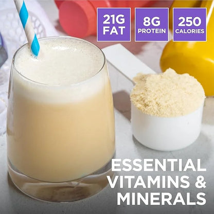 Keto Science Ketogenic Meal Shake Vanilla Dietary Supplement, Rich in MCTs and Protein, Packed with Collagen, Vitamins and...