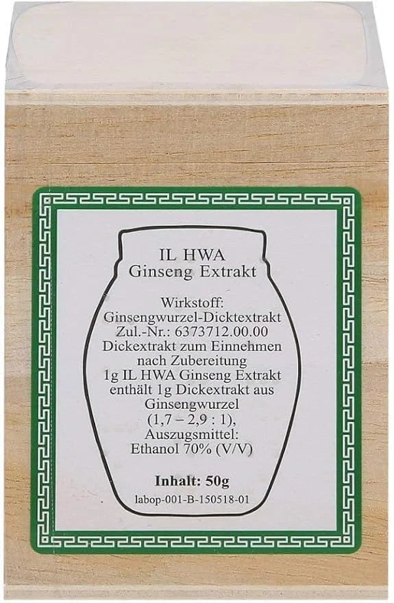 ILHWA Pure Concentrated Ginseng Extract (1.05oz, 30g, Pack 1) - 100% Pure 450 mg.