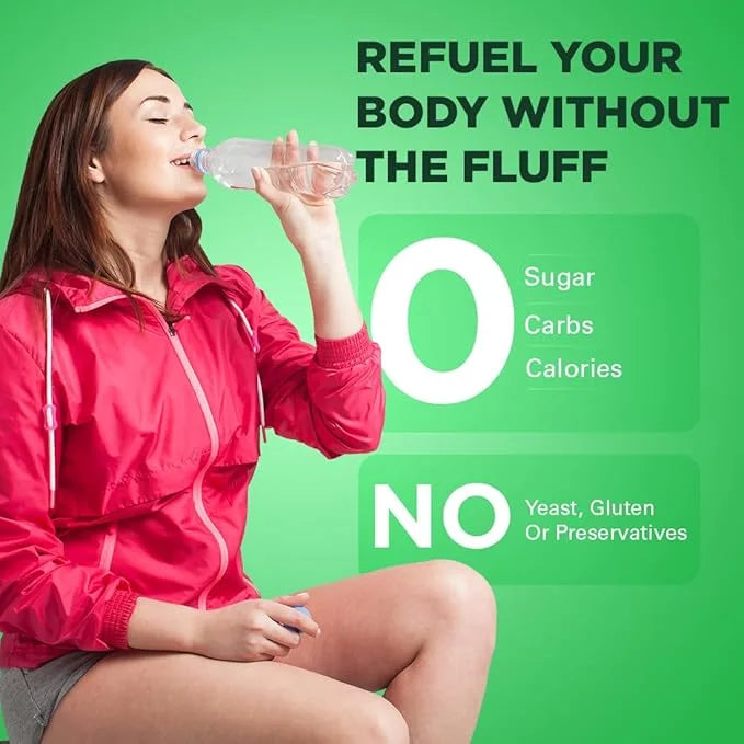 Keto Vitals Immunity Sugar Free Electrolytes Powder with Vitamin C, Ginger, Turmeric, & Elderberry - Boost Your Immune Sys...