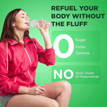 Keto Vitals Immunity Sugar Free Electrolytes Powder with Vitamin C, Ginger, Turmeric, & Elderberry - Boost Your Immune Sys...