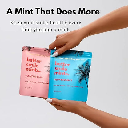 NOOZ Better Smile Mints - Oral Health Support & Fresh Breath - Zesty Flavor | Sugar-Free, Aspartame-Free Mints for Teeth &...