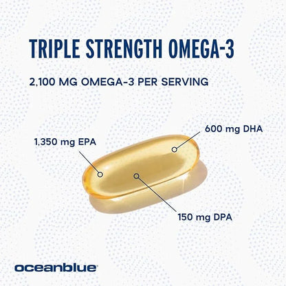 Oceanblue Professional Omega-3 2100 – 180 (90 Servings)
