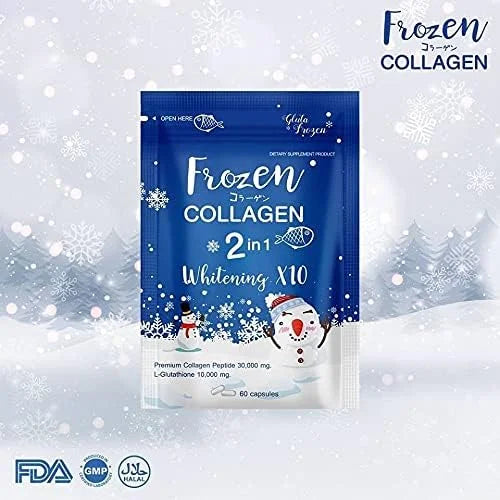 Double pack : Frozen Detox+Frozen Collagen x10 Glutathione 10000 mg
