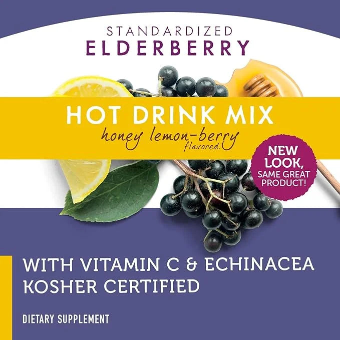 Nature's Way Sambucus Elderberry Hot Drink 10 Packets