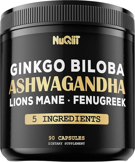 Ashwangdha Capsules 4000mg Fenugreek Seed 2000mg 2000mg & 90 Vegan