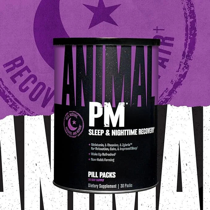 Animal PM - Zinc, Magnesium, Vitamin B6, GABA 30 Count