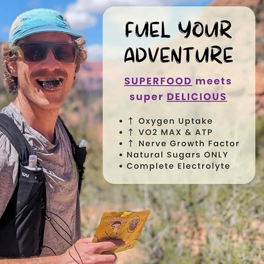 ODD BALLS Organic Energy Balls Lemon - Superfood Mushroom Snack - Running, Cycling, Hiking - Gels, Bars Alternative - Lion...