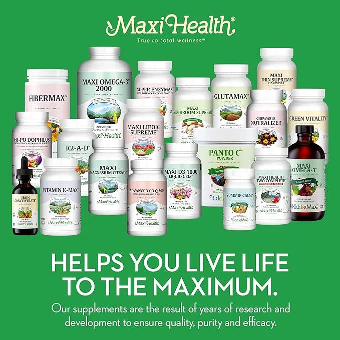 Maxi Health Calcium Magnesium Supplement D3 and (90 Tablets)