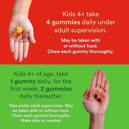 SmartyPants Kids Multivitamin + Fiber & 3 Fish (120 Count) (60 Count)