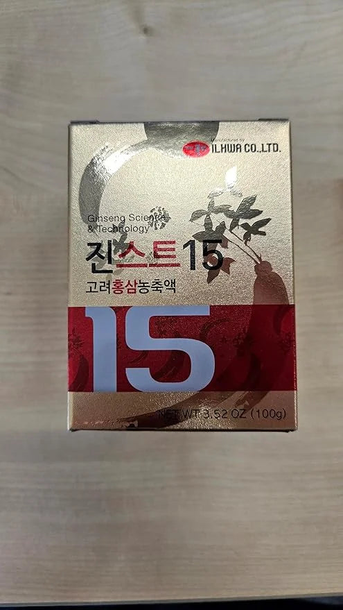 ILHWA Pure Concentrated Red Ginseng Extract (3.53oz, Pack 3)