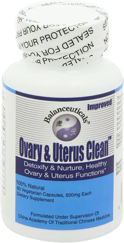 Ovary & Uterus Clean, 500 mg 60-Count Bottle