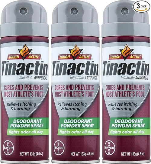 Tinactin Athletes Foot Deo Spray Powder 3)