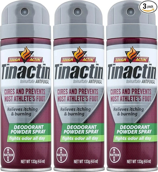 Tinactin Athletes Foot Deo Spray Powder 3)
