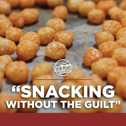 Twin Peaks Low Carb, Keto Friendly Protein Puffs, Mesquite Barbecue (300g, 21g Protein, 2g Carbs) - Product Image