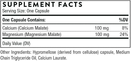 Thorne Calcium-Magnesium Malate 240 Capsules