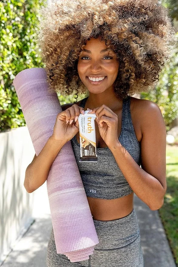 Truth Bar Prebiotic & Probiotic Keto Snack Vegan Bars with Omega-3's - Synbiotic High Fiber Snacks - Low Sugar, Kosher, Gl...