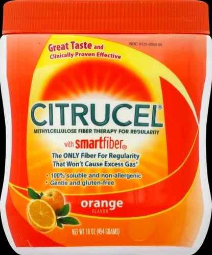 Citrucel Fiber Powder for Occasional Constipation 16 Ounces