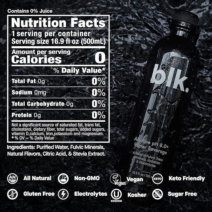 12ct Black Cherry 16.9oz and 1ct Concentrated blk. Drops and Bioavailable Fulvic & Humic Acid Over 77 Trace Minerals Helps...