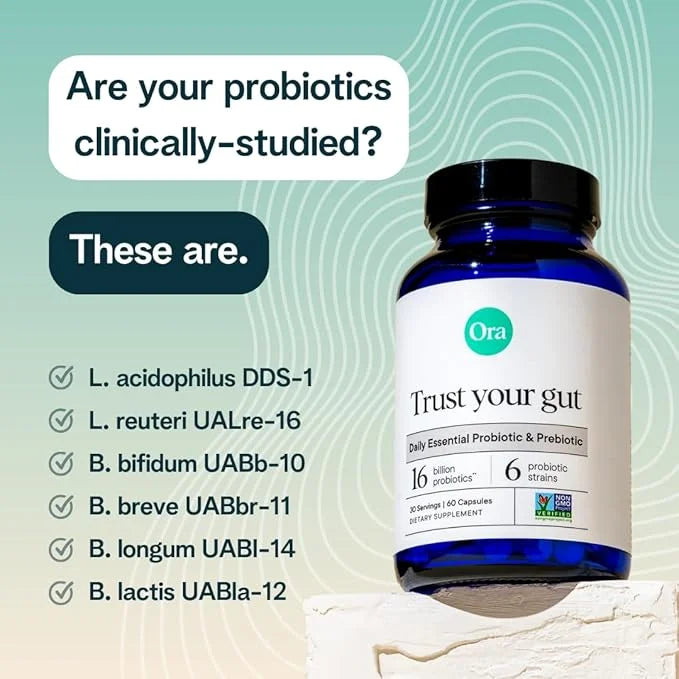 Ora Organic Probiotics with Prebiotics 16 Billion