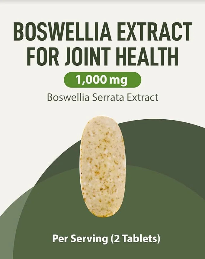 for Joints Health and Cartilage, Boswellia, 1,000mg of 71mg of (60 Tablets)