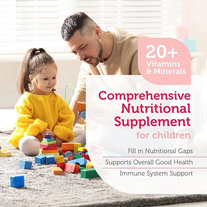 Zahler Kids Multivitamin Chewable Vitamin Tablet - Complete One Daily Kids Vitamins Supplement - Contains 20+ Minerals & V...