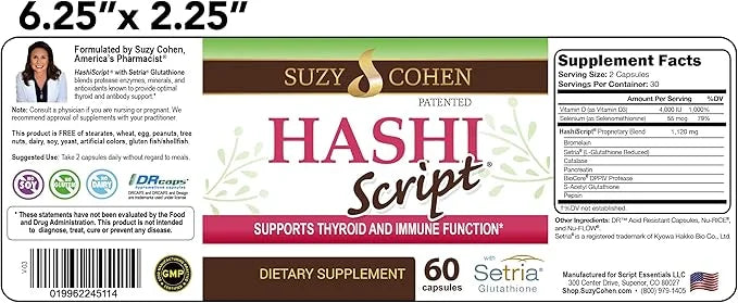 Script Essentials HashiScript Thyroid and Immune
