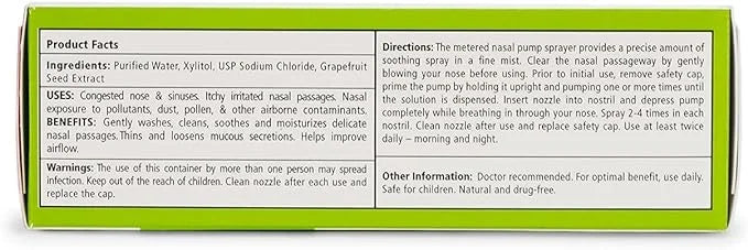 Xlear Nasal Spray with Xylitol, 1.5 12)