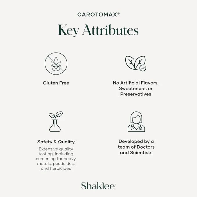 Shaklee - CarotoMax: Advanced Eye Health 6 Key 90 Softgels