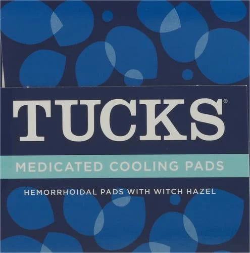 TUCKS Medicated Cooling Pads, 100 Count