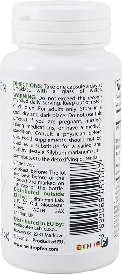 Liver Detox Vegetarian caps 60 Capsules
