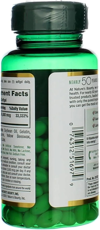 Nature's Bounty Biotin 10000 mcg Ultra 120 ea 4)