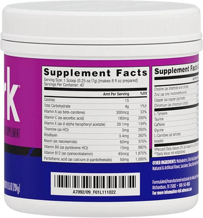 AdvoCare Spark Vitamin & Amino Acid Supplement - Focus & Energy Drink Powder Mix with Vitamin A, B-6, C & E - Also Include...