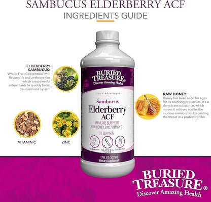 Buried Treasure Elderberry ACF with 4,000 16 oz