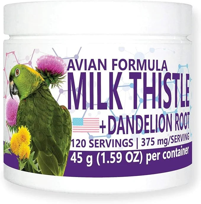 Avian Milk Thistle + Dandelion Root (120 Servings)