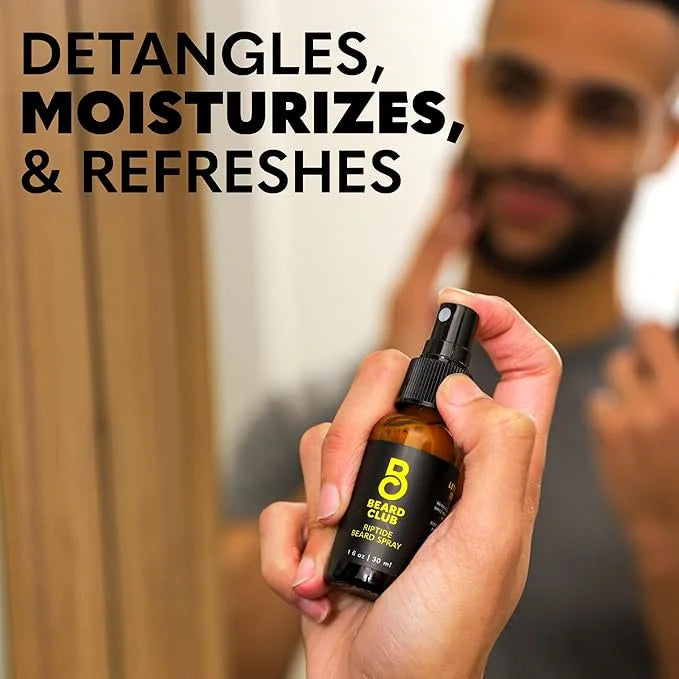 The Beard Club Riptide Beard Softening Spray by Beard Club - Nourishing & Styling Formula for Enhanced Beard Growth, Softn...