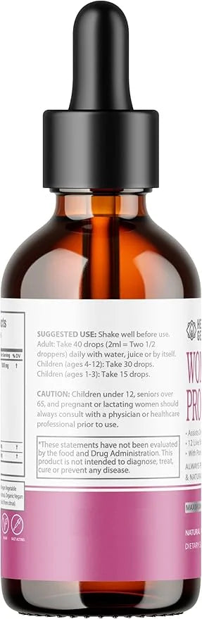Liquid Probiotics for Women 30 Servings