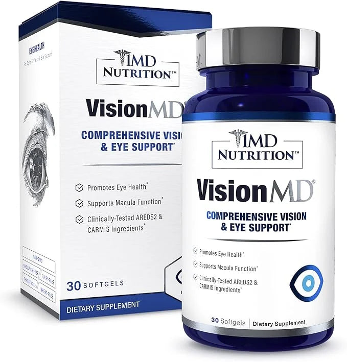 1MD Nutrition VisionMD Eye Vitamin CARMIS 60 Softgels (2-Pack)