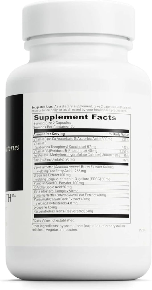 DAVINCI Labs Prostate Health 60 Vegetarian (30 Servings)