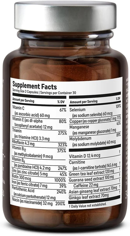 CLAV® N°3 Vitality Support 60 Capsules 1 Month