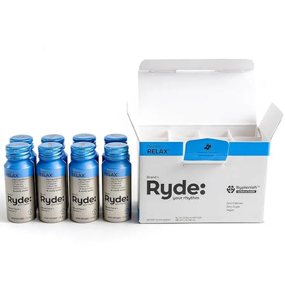 Ryde: Relax Shot 0 Calories, 0 Sugar 2 FL (8 Pack)