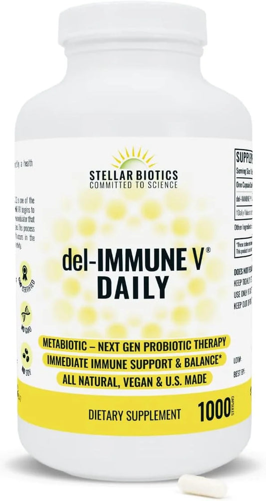 Del-Immune V® Daily by Stellar Biotics, (1000 Caps)